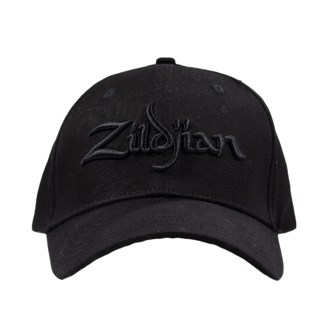 ZILDJIAN Baseball Cap, Blackout Stretch Fit Hat, L/XL, black